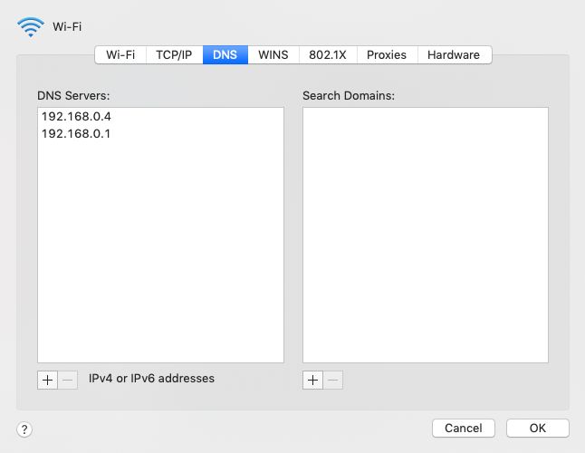 network setup